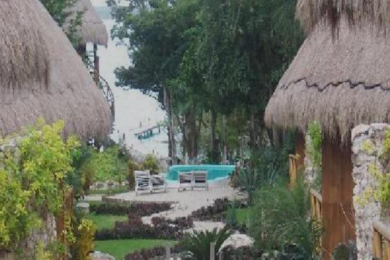 Villas Eco-Romanticas Kuuch Ka'Anil Бакалар Екстериор снимка