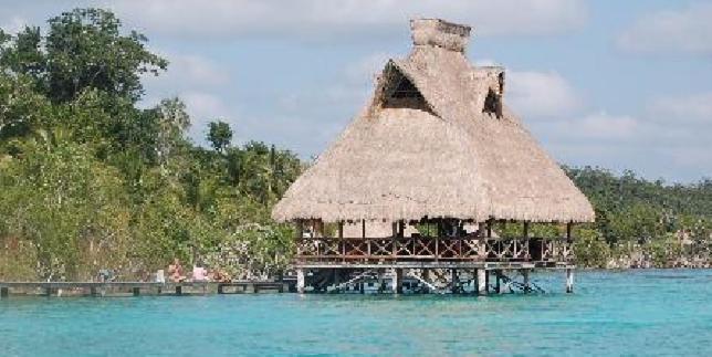 Villas Eco-Romanticas Kuuch Ka'Anil Бакалар Екстериор снимка